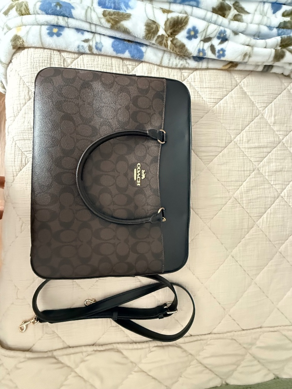 New Coach Computer Bag